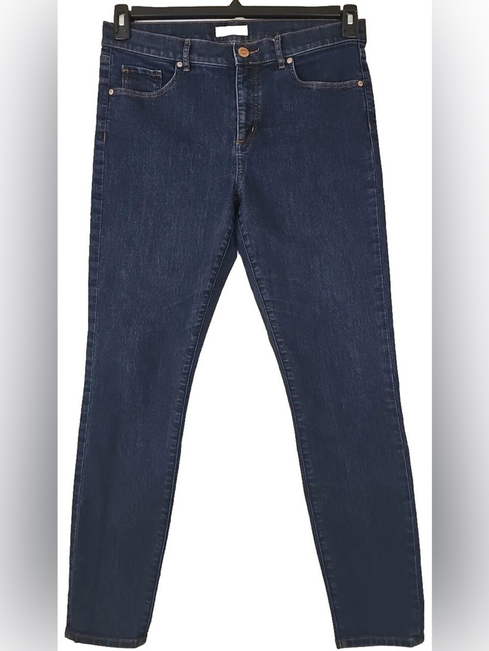 NWOT LOFT Navy Skinny Jeans w/Classic 5 Pocket Design, Skinny Fit